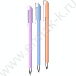 Ручка гелевая черная 0,38мм  G-Reed Stick Pastel Bloom /корпус - ассорти | Фото 1