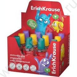 Клей канцелярский  20мл EasyStick Jolly Friends, с кисточкой | Фото 2