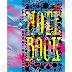 Тетрадь  48л клетка "Bubbler book" /металлизиров.картон/ 5видов | Фото 2
