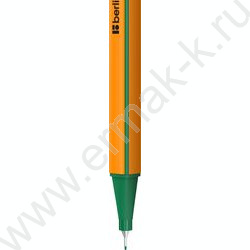 Ручка кап. "Rapido" зеленая, 0,4мм /трехгранный корпус | Фото 2