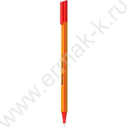 Ручка кап. "Rapido" красная, 0,4мм /трехгранный корпус | Фото 1