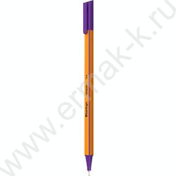 Ручка кап. "Rapido" фиолетовая, 0,4мм /трехгранный корпус | Фото 1