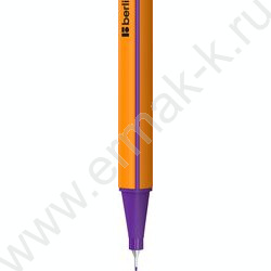 Ручка кап. "Rapido" фиолетовая, 0,4мм /трехгранный корпус | Фото 2