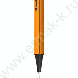 Ручка кап. "Rapido" черная, 0,4мм /трехгранный корпус | Фото 2