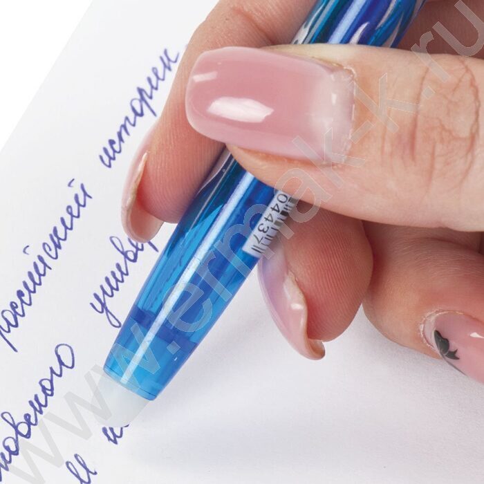 Ручка гелевая Пиши-Стирай 0,5мм синяя | Фото 9