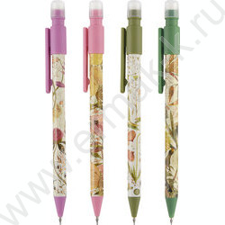 Карандаш механический 0,7мм с ластиком Flora.Bloom flowers | Фото 1