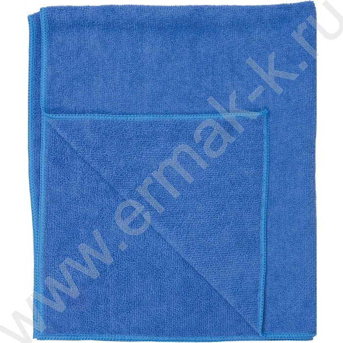 Тряпка д/пола  70*80см из микрофибры /супер плотная, синяя | Фото 3