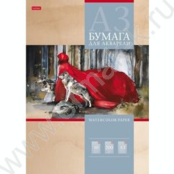 Папка д/акварели А3 10л 200г/м2 "Сумерки" /тиснение | Фото 1