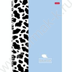 Тетрадь  96л А4 клетка/спираль/перфорация на отрыв "Mimimilk" /мат.лам./ 2вида | Фото 4