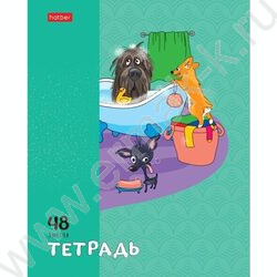 Тетрадь  48л клетка "Dog mafia" 5видов | Фото 4