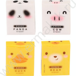 Ластик квадратный Animals каучук | Фото 1