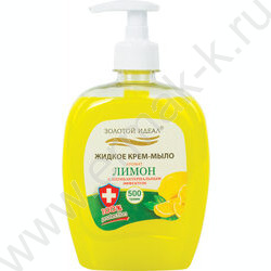 Мыло-крем жидкое "Лимон" 300мл с дозатором | Фото 1