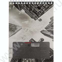 Блокнот  40л А5 спираль "Жёлтые фонари" ассорти | Фото 4