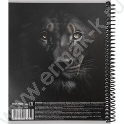 Тетрадь  96л клетка/спираль "Величие животного мира" /твин-лак/ ассорти | Фото 4