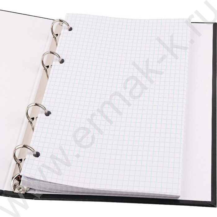 Тетрадь  80л клетка/кольца "Фруктовый коллаж" | Фото 2