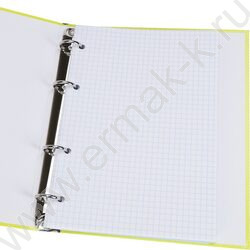 Тетрадь  80л клетка/кольца "Музыка космоса" /глянец/лен/ | Фото 3