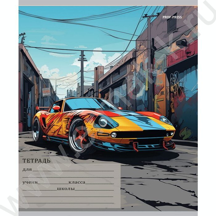 Тетрадь  12л линейка косая частая "Микс" 5видов | Фото 2