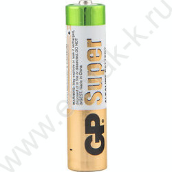 Батарейка GP Super AAA (LR03) 24A алкалиновая, SB10 /спайка 10шт/ | Фото 3