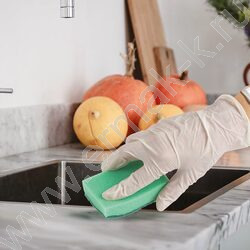 Губка для мытья посуды "MAXI" /2,7*9,6*6,4см  10шт/уп | Фото 7