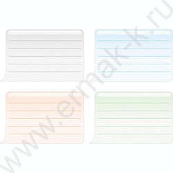 Наклейки на тетради Универсальная /4 листа по 4 наклейки в пакете с европодвесом | Фото 1