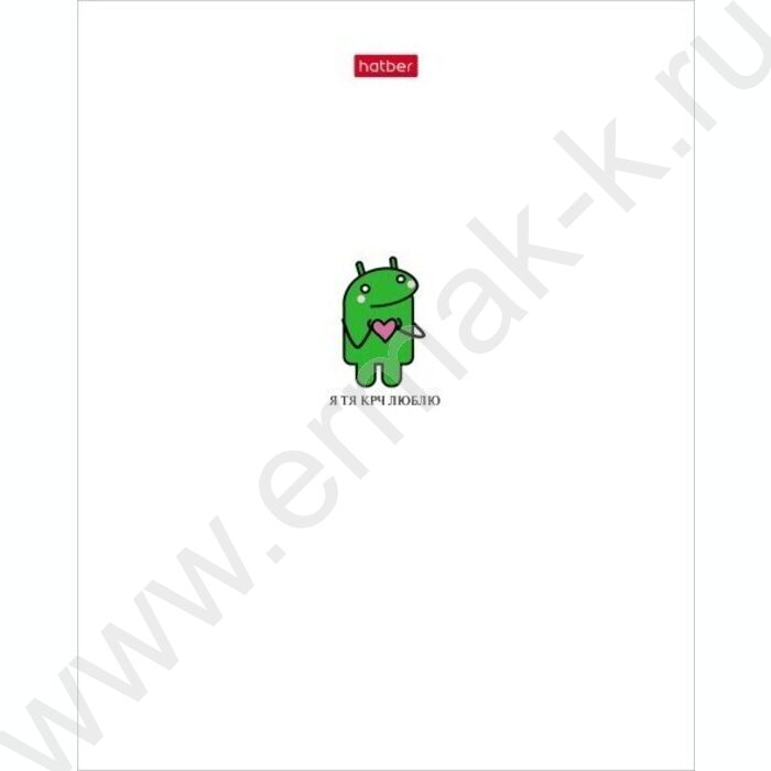 Тетрадь  48л клетка "Чокнутый андроид" 5видов | Фото 2