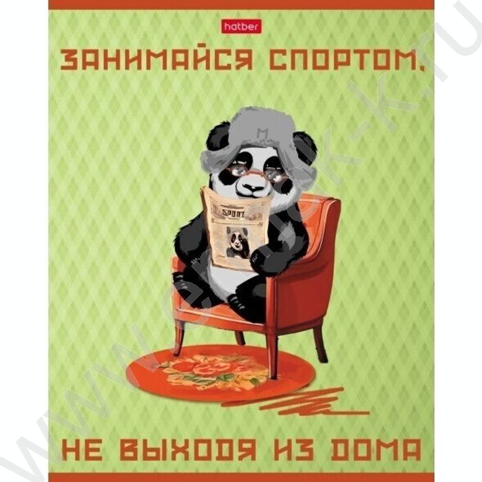 Тетрадь  48л клетка "Мудрая панда" 5видов | Фото 4