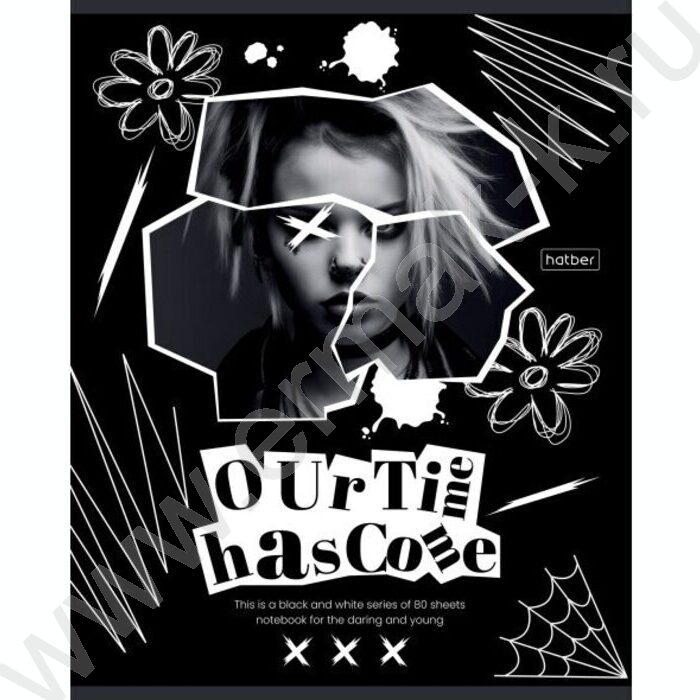 Тетрадь  80л клетка "Street Punk" | Фото 2