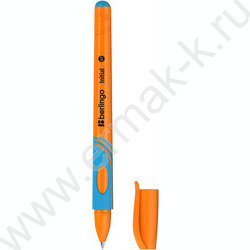 Ручка шар "Initial" 0,7мм светло-синяя /трехгран. корпус /резин. грип /д. правшей | Фото 1