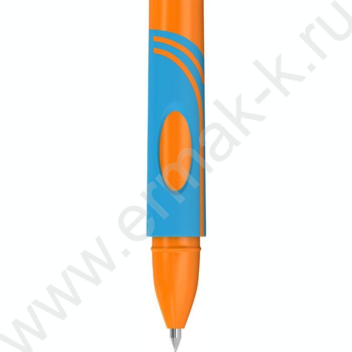 Ручка шар "Initial" 0,7мм светло-синяя /трехгран. корпус /резин. грип /д. правшей | Фото 2