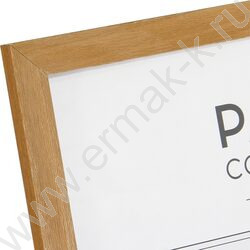 Фоторамка  30*40см МДФ "Expo" /Миланский орех /стекло | Фото 4