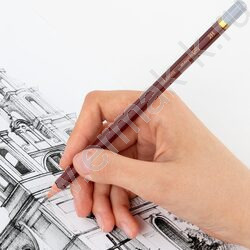 Карандаш ч/гр /набор 18шт/ BRAUBERG ART "PREMIERE"  ассорти  8Т(8Н) - 8М(8В),  /карт. кор. | Фото 7