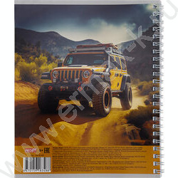 Тетрадь  48л клетка/спираль "Кроссовер в дикой природе" ассорти | Фото 3