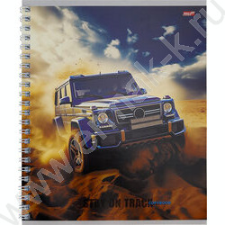 Тетрадь  48л клетка/спираль "Кроссовер в дикой природе" ассорти | Фото 4