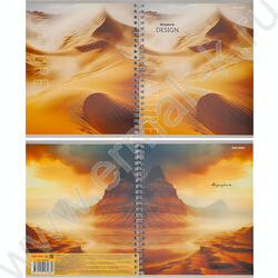 Тетрадь  48л клетка/спираль/двойная "Вдохновляющая природа" ассорти | Фото 6