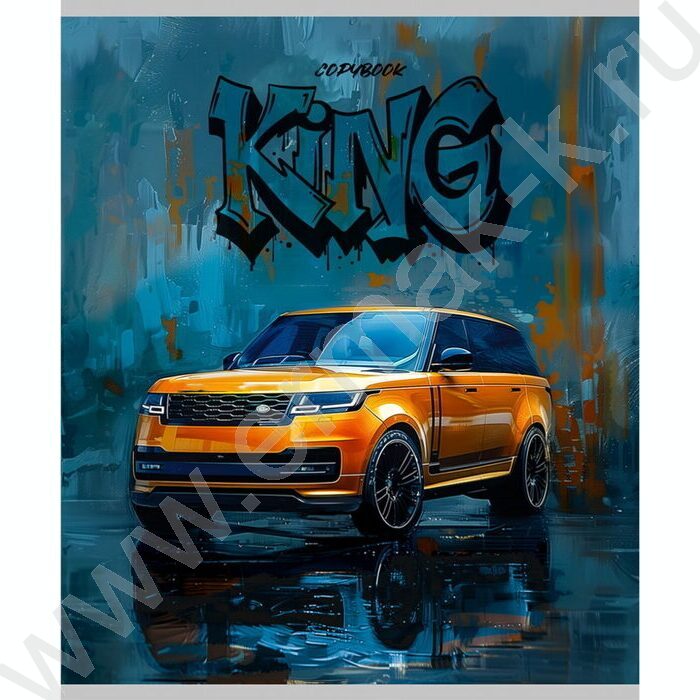 Тетрадь  96л клетка "Машины и граффити" ассорти | Фото 4