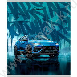 Тетрадь  96л клетка "Машины и граффити" ассорти | Фото 5