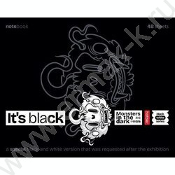 Тетрадь  48л клетка "It's black" 5видов | Фото 3