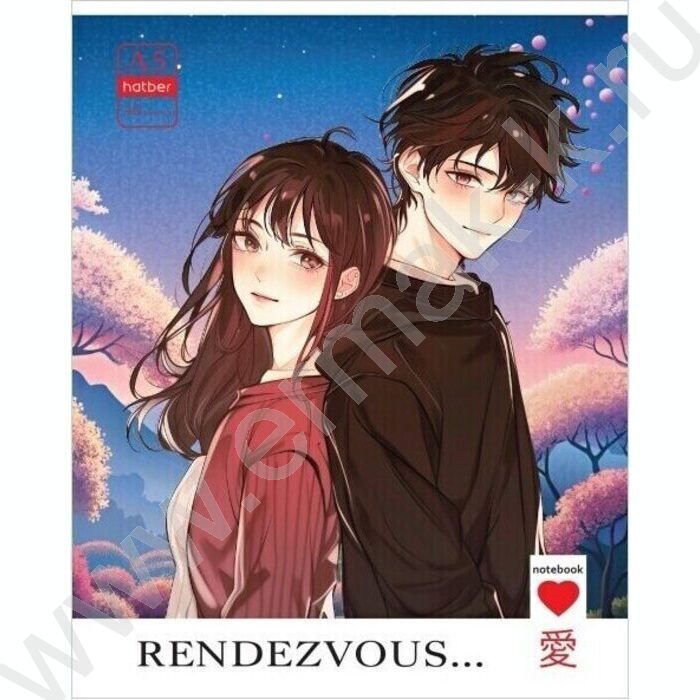 Тетрадь  48л клетка/пластик обл. "Альфа парочка" ассорти | Фото 5