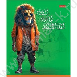 Тетрадь  48л клетка/пластик обл. "COOL Animals" ассорти | Фото 2