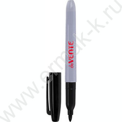 Маркер перм. /черный/ 2мм круг | Фото 1