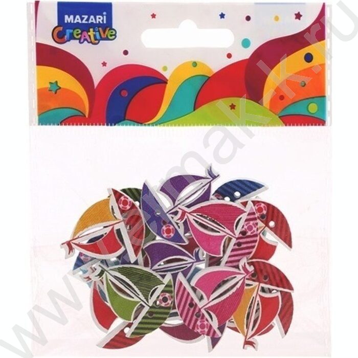 Пуговицы декоративные деревянные Ship 18шт | Фото 2