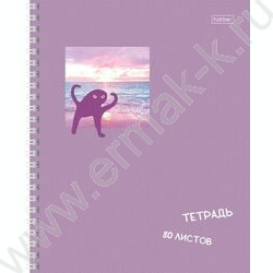 Тетрадь  80л клетка/спираль "Чипи-чипи" /мат. ламин./ 2вида | Фото 2