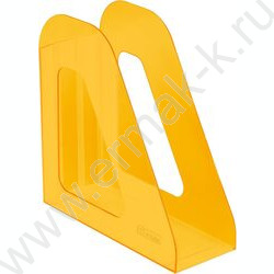 Лоток вертикальный литой "Фаворит" /тонированный оранжевый /ширина 90мм | Фото 1