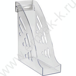 Лоток вертикальный литой "Эксперт" /прозрачный /ширина 95мм | Фото 1
