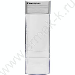 Лоток вертикальный литой "Эксперт" /прозрачный /ширина 95мм | Фото 4