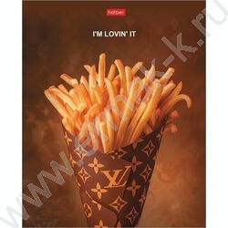 Тетрадь  96л клетка/спираль "Brand Food-  Выпуск №1" /глянц. ламин./ 2вида | Фото 1