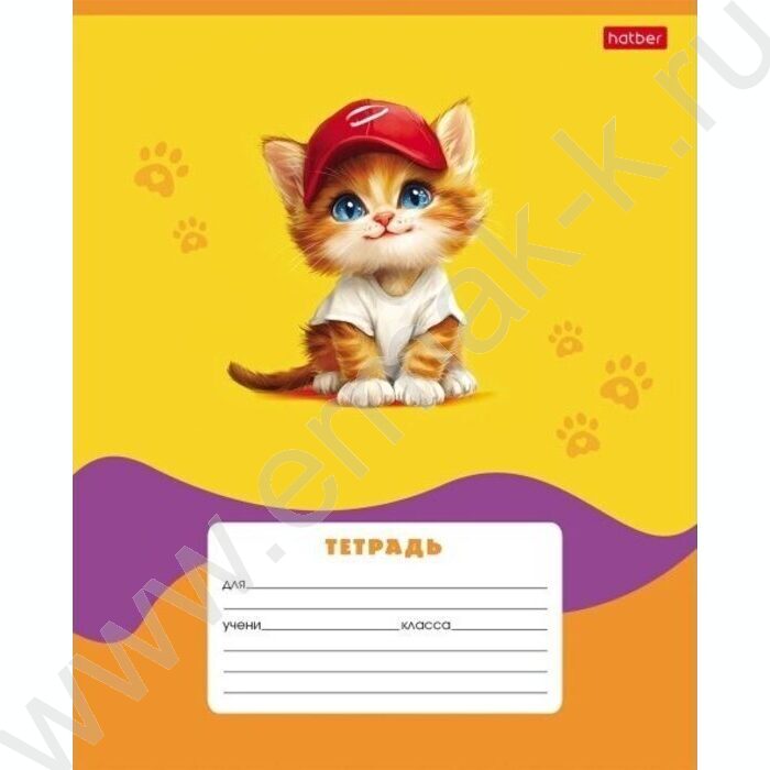 Тетрадь  12л клетка "Мы-котики!- Выпуск №2" 5видов | Фото 1