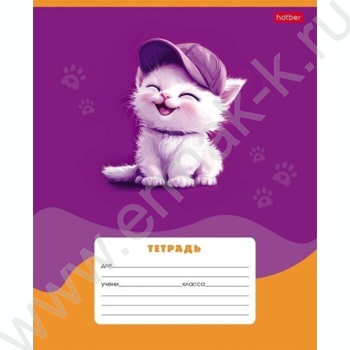 Тетрадь  12л клетка "Мы-котики!- Выпуск №2" 5видов | Фото 5