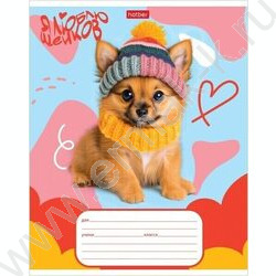 Тетрадь  12л клетка "Мы-пёсики!" 5видов | Фото 3