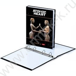 Тетрадь 120л клетка/кольца "Atomic Heart" /глянц.лам. | Фото 2